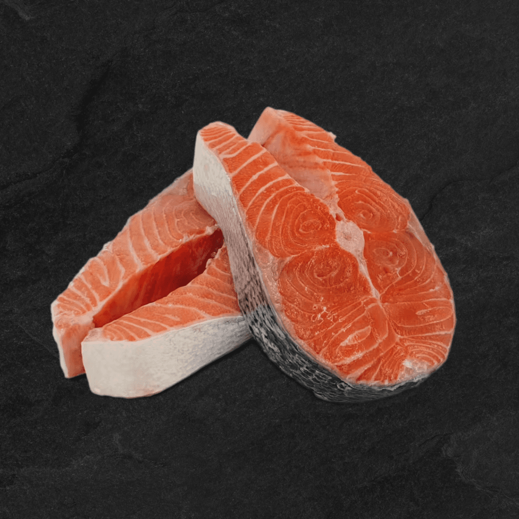 Šaldyti Atlantinės lašišos didkepsniai, 200-350g, 12kg